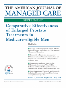 Comparative Effectiveness of Enlarged Prostate Treatments in Medicare-eligible Men