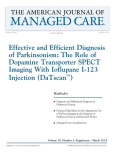 Effective and Efficient Diagnosis of Parkinsonism: The Role of Dopamine Transporter SPECT Imagi