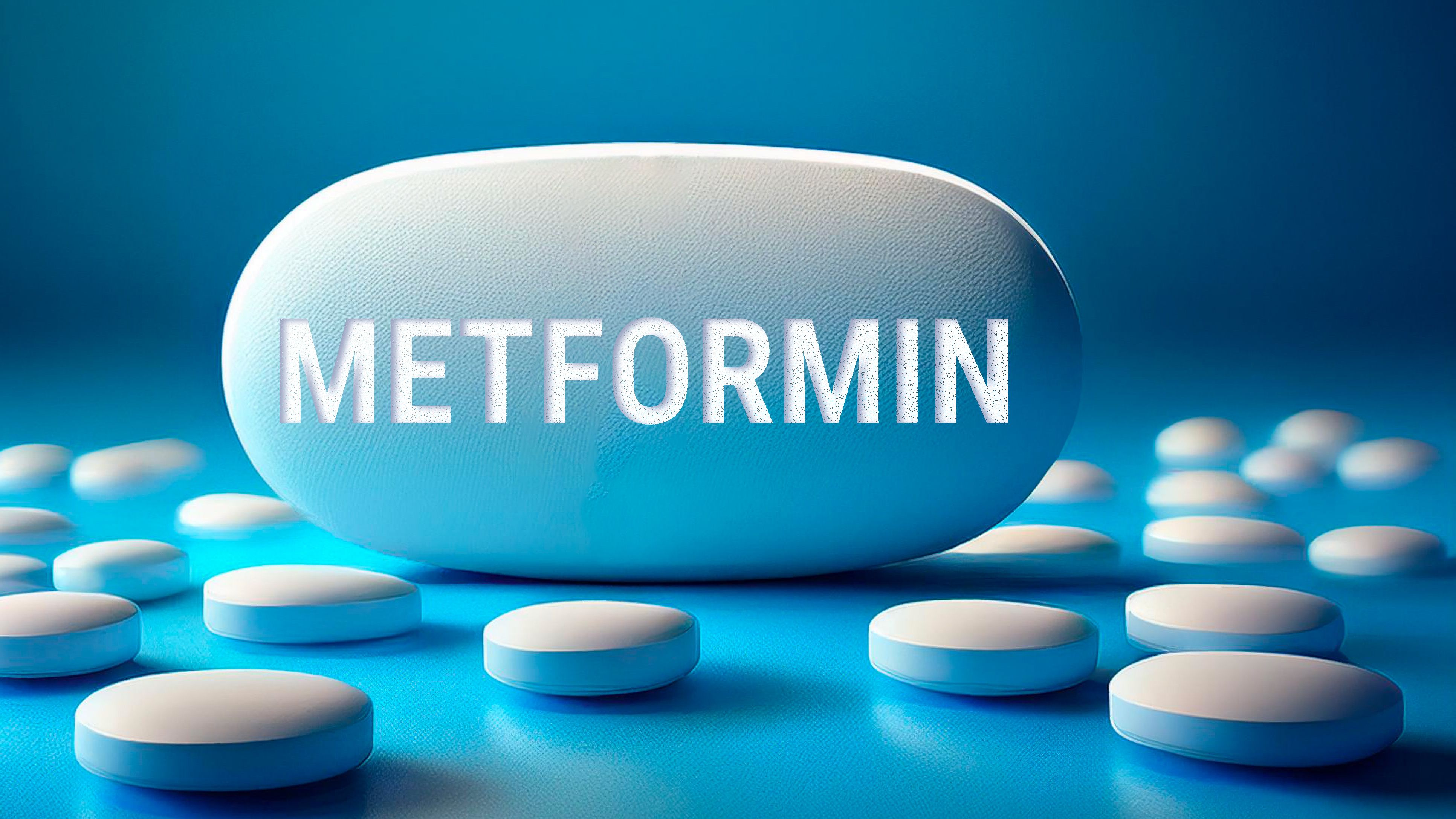 AI-generated image of a pill saying metformin | Image credit: Giama22 – stock.adobe.com