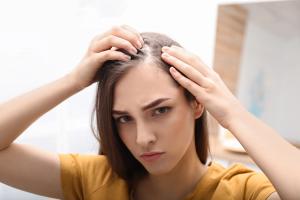 woman with hair loss | Image credit: New Africa - stock.adobe.com