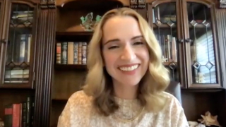Screenshot of Eleonora Lad, MD, PhD, smiling