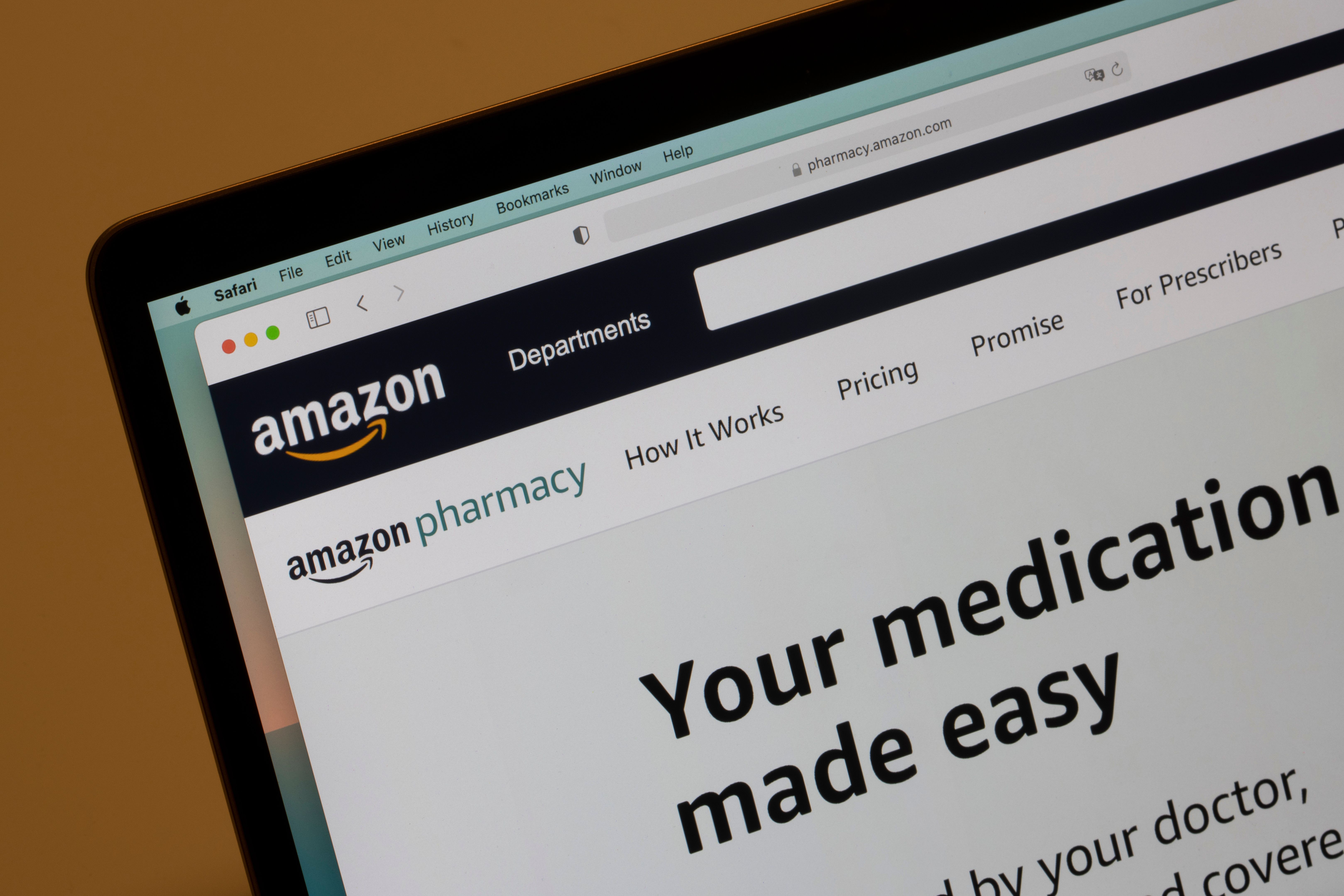 Amazon Pharmacy homepage | Image credit:  Tada Images - stock.adobe.com