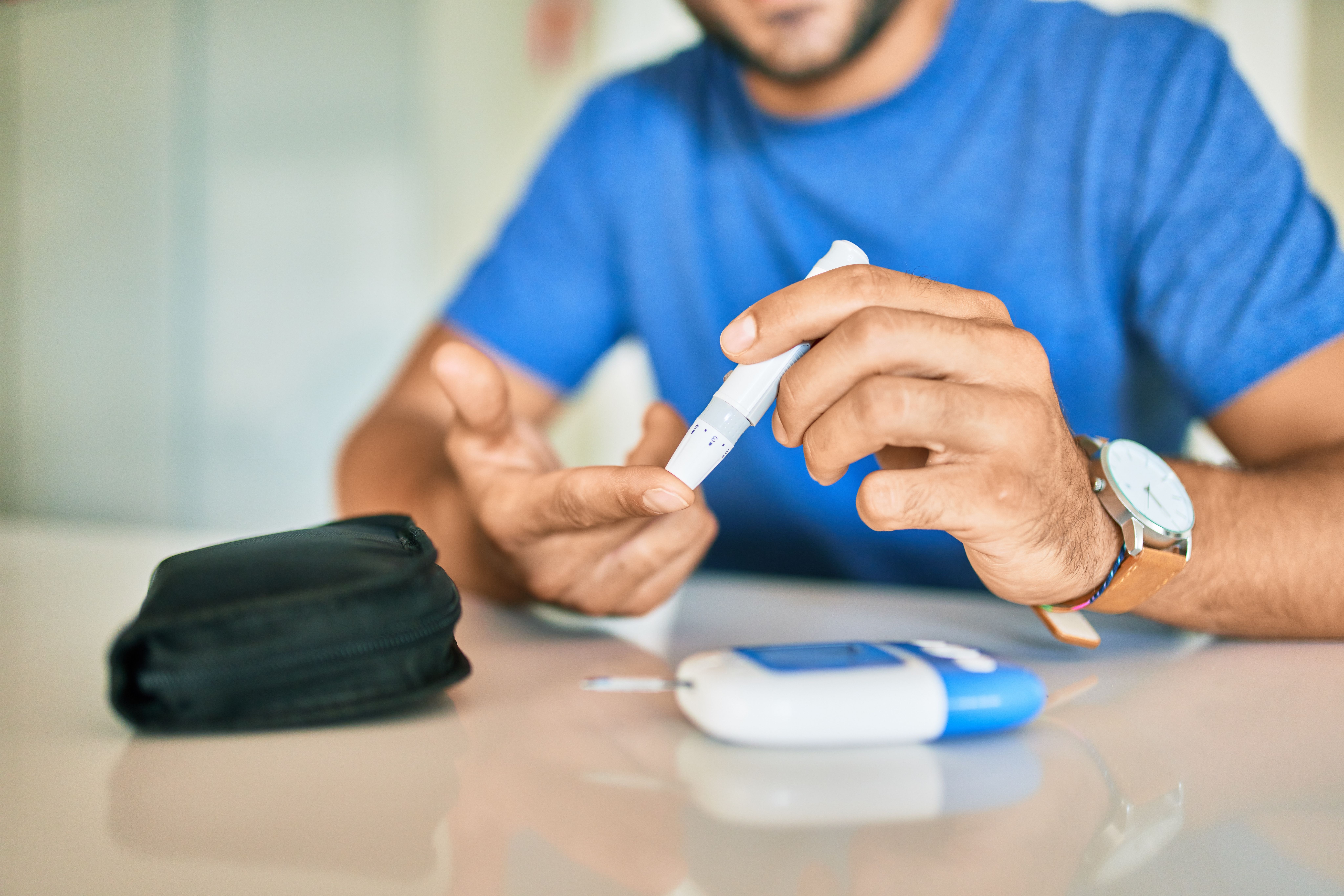 Diabetic man | Image credit: Krakenimages.com - stock.adobecom