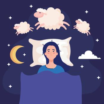 Woman Trying to Sleep Counting Sheep | image credit: Gstudio - stock.adobe.com