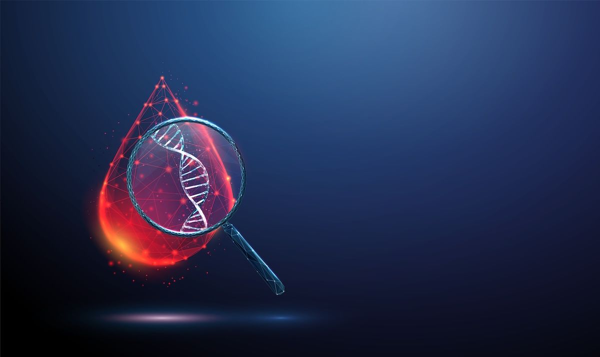 Digitized drop of blood | Image Credit: © Елена Бутусова-stock.adobe.com