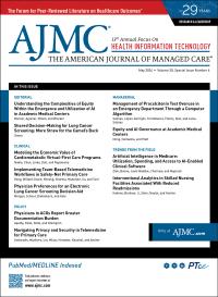 The American Journal of Managed Care | Journals | AJMC