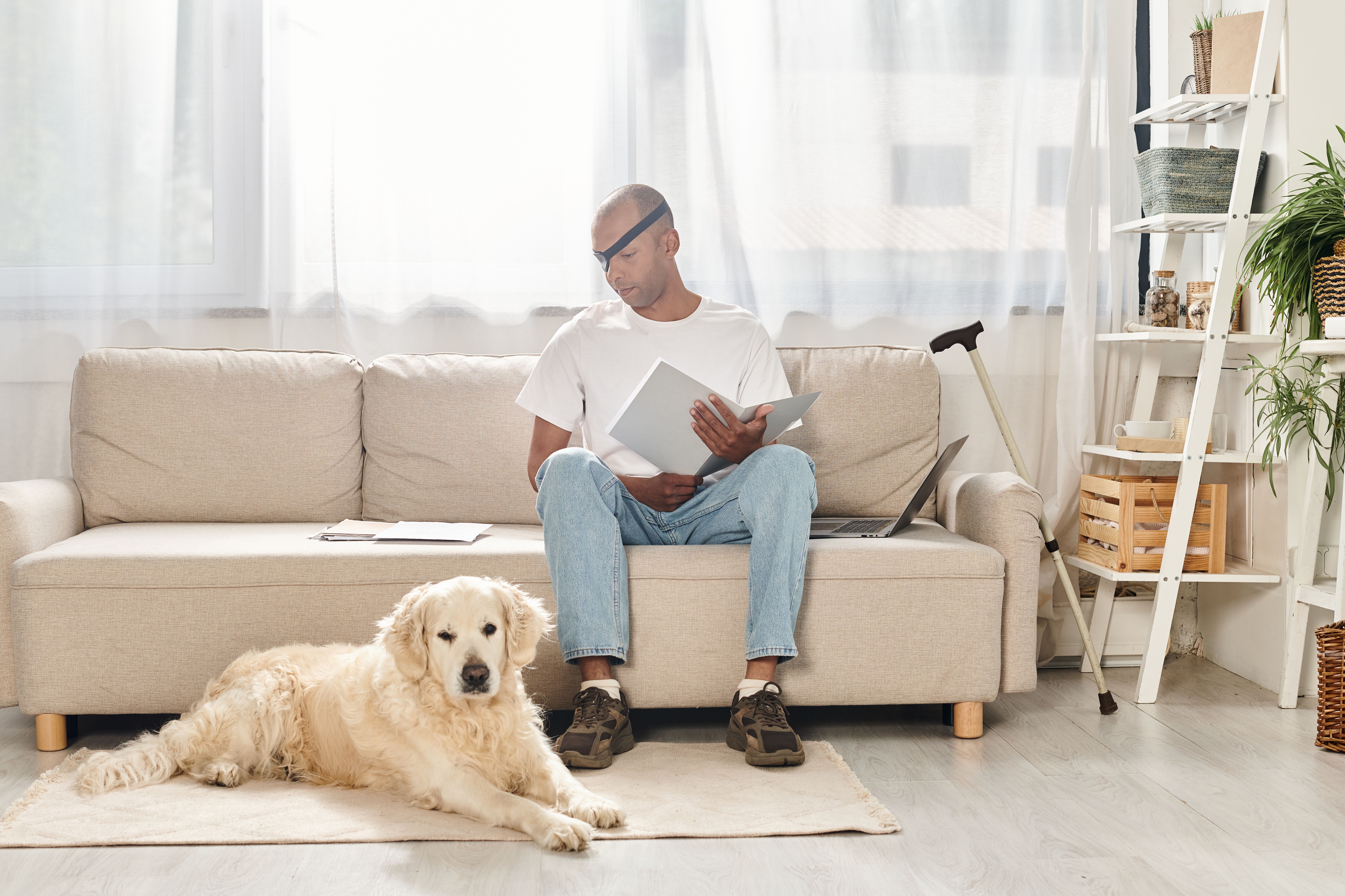 Man with myasthenia gravis | Image credit: Bliss