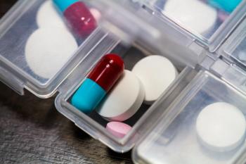 Medication in pill box