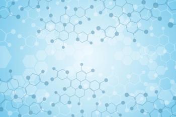 Graphic of interconnected dots
