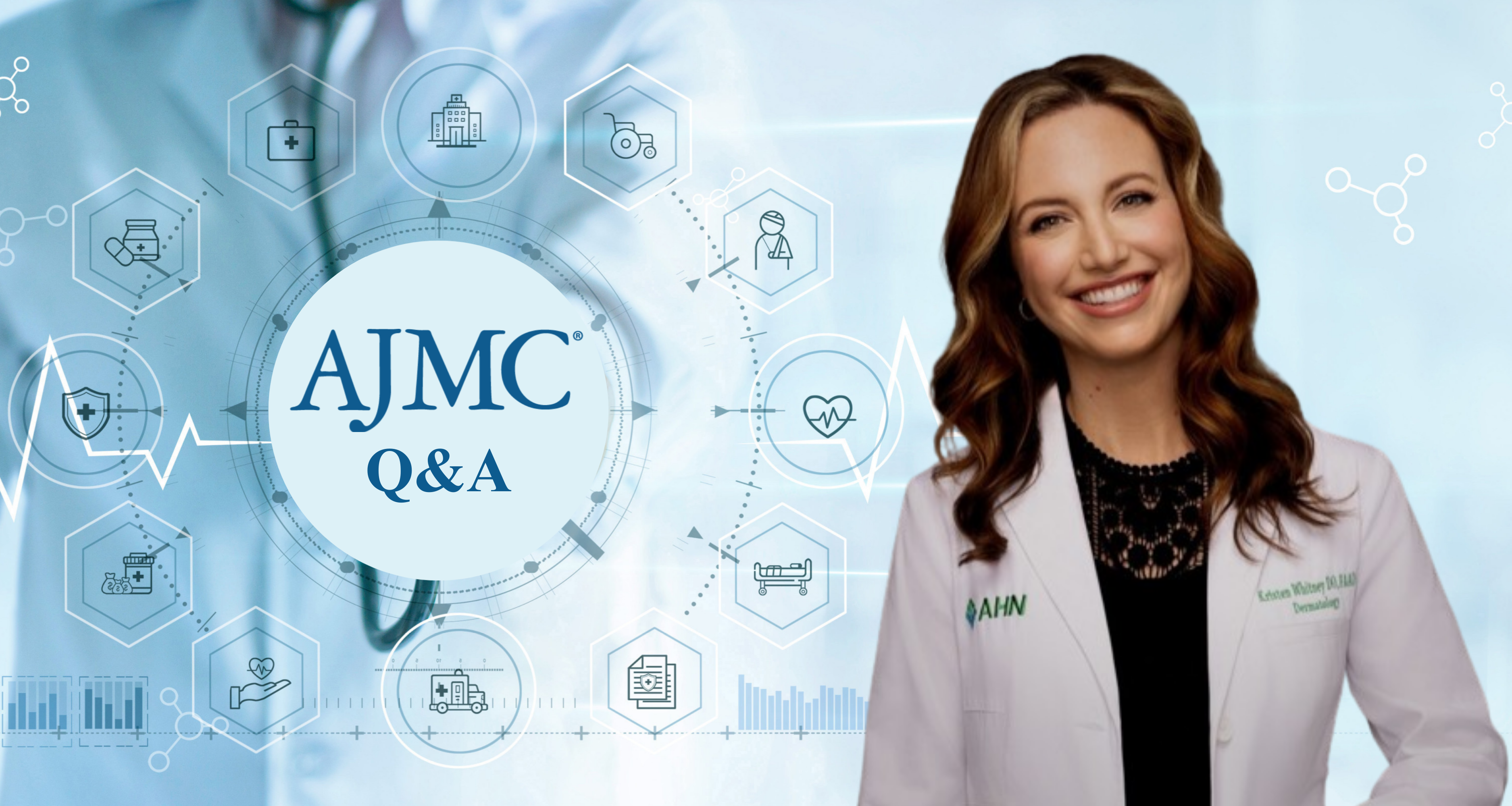 AJMC Q&A with Dr Kristen Whitney | Background image credit: ipopba - stock.adobe.com