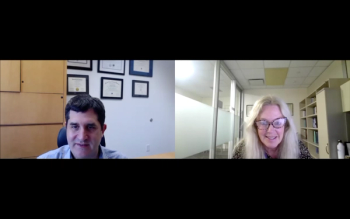 Eva Svigethy, MD, PhD, and Ben Cohen, MD