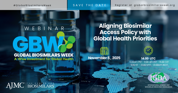 Register for the 2025 Global Biosimilars Week Webinar!