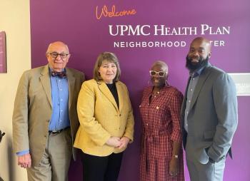 Group photo of Thomas Washington Jr, Sally Kozak, John Lovelace, and Terri Shields