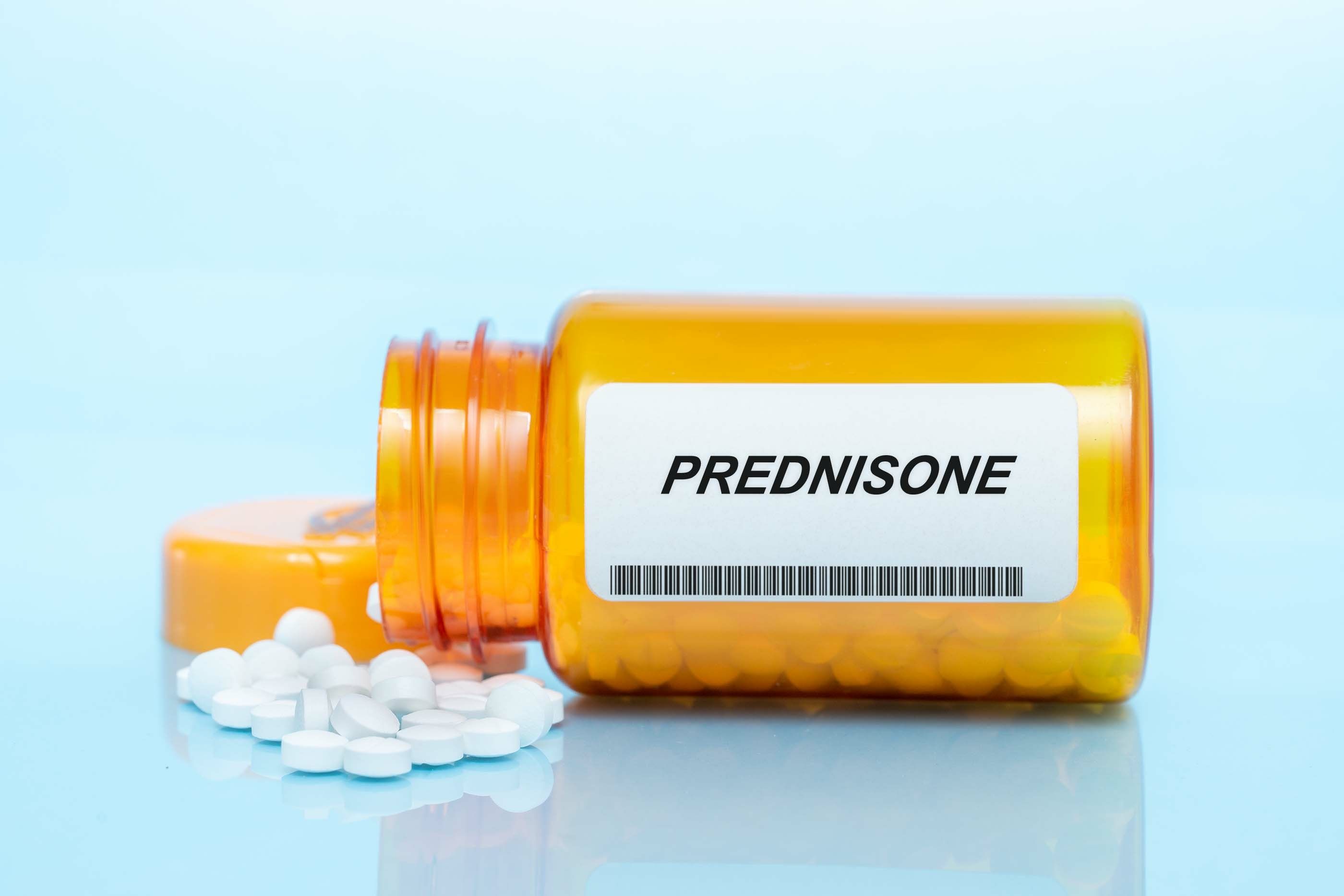 Bottle of prednisone | Image Credit: luchschenF - stock.adobe.com