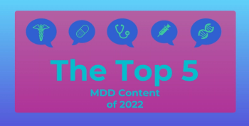 Title in a graphic with health icons