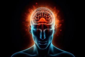 Man with severe headache or migraine with dark background - medical x-ray illustration | Image credit: Livinskiy - stock.adobe.com