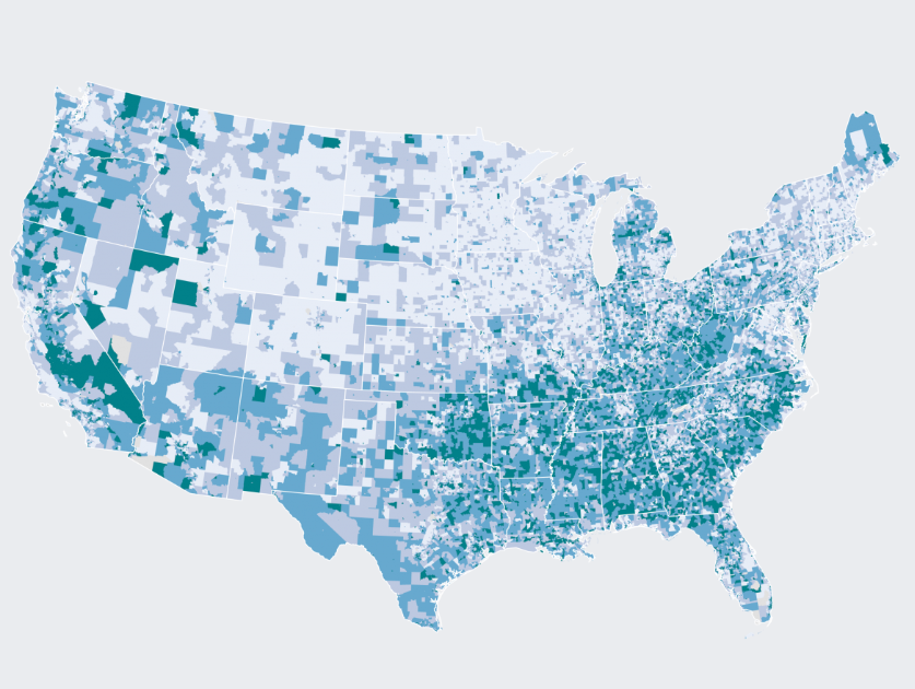 Credit: Environmental Justice Index (EJI)