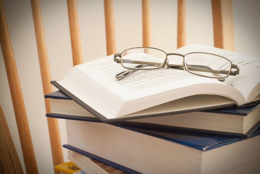 Stack of books to be read