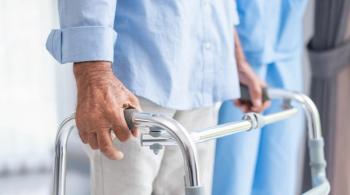 man with mulitple sclerosis and walker | Image credit: chartphoto - stock.adobe.com