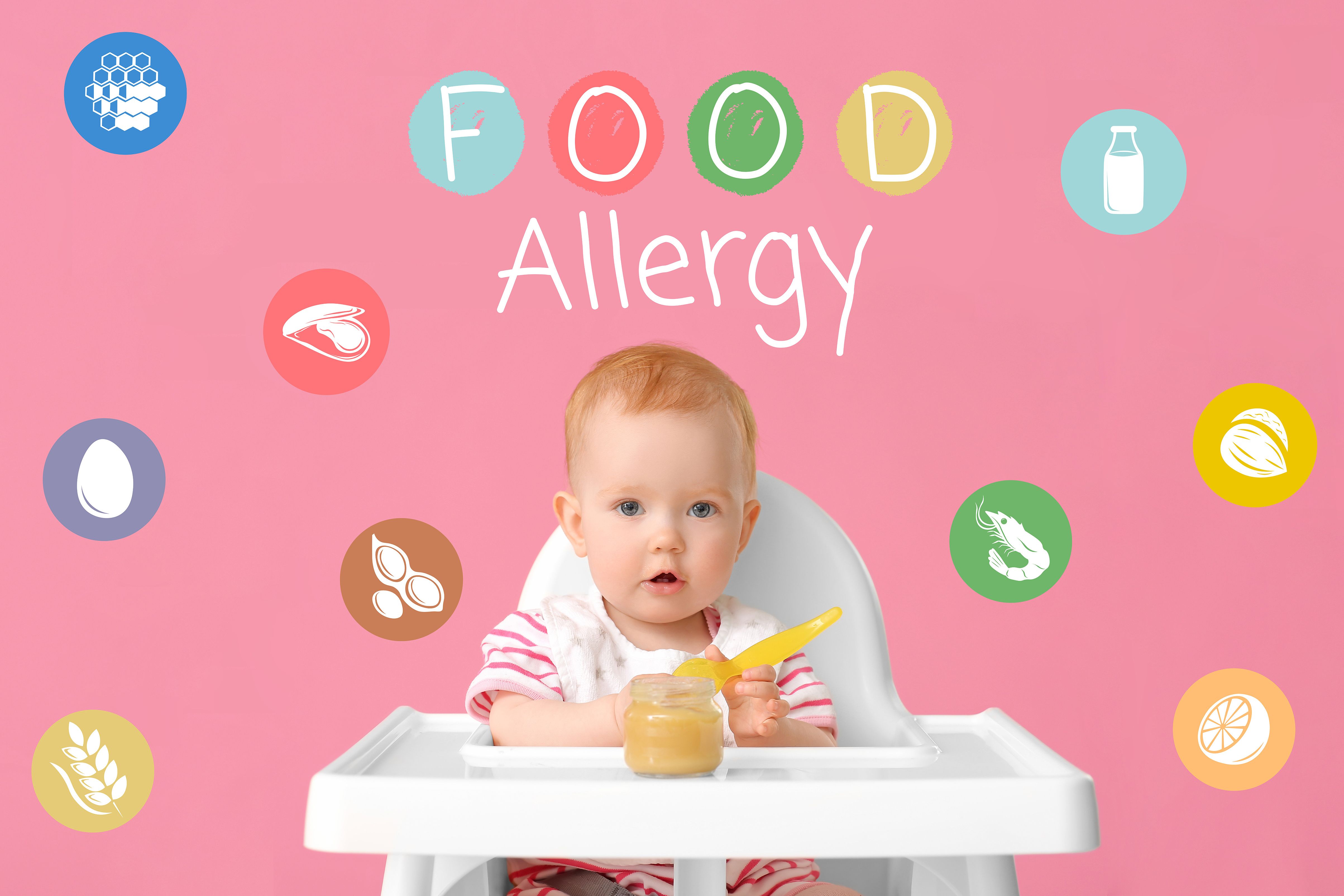 Infant food allergy. | Image Credit: Pixel-Shot -  stock.adobe.com