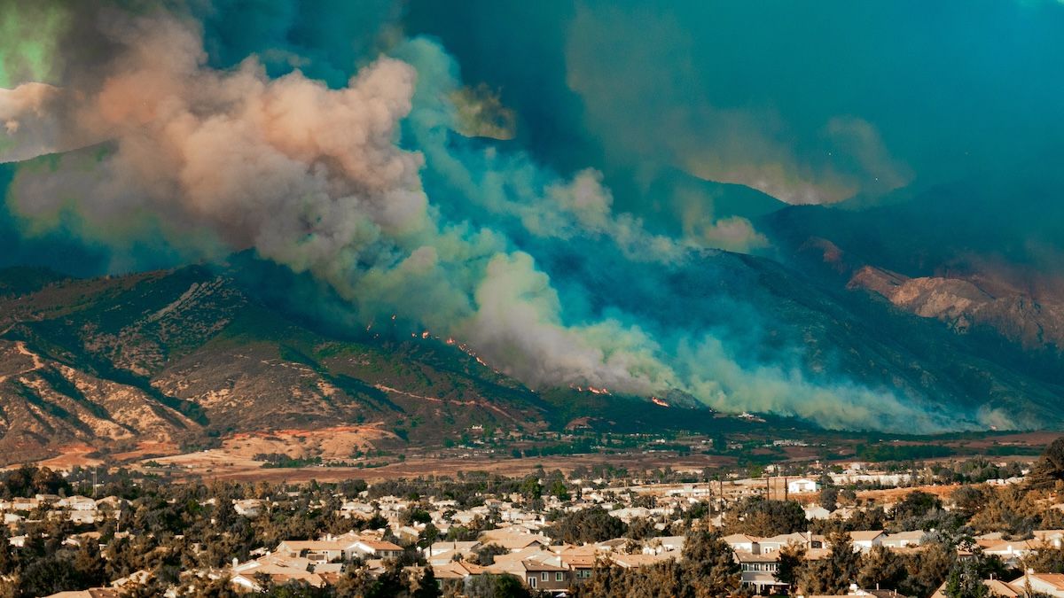 wildfire smoke | Image credit: Scott - stock.adobe.com