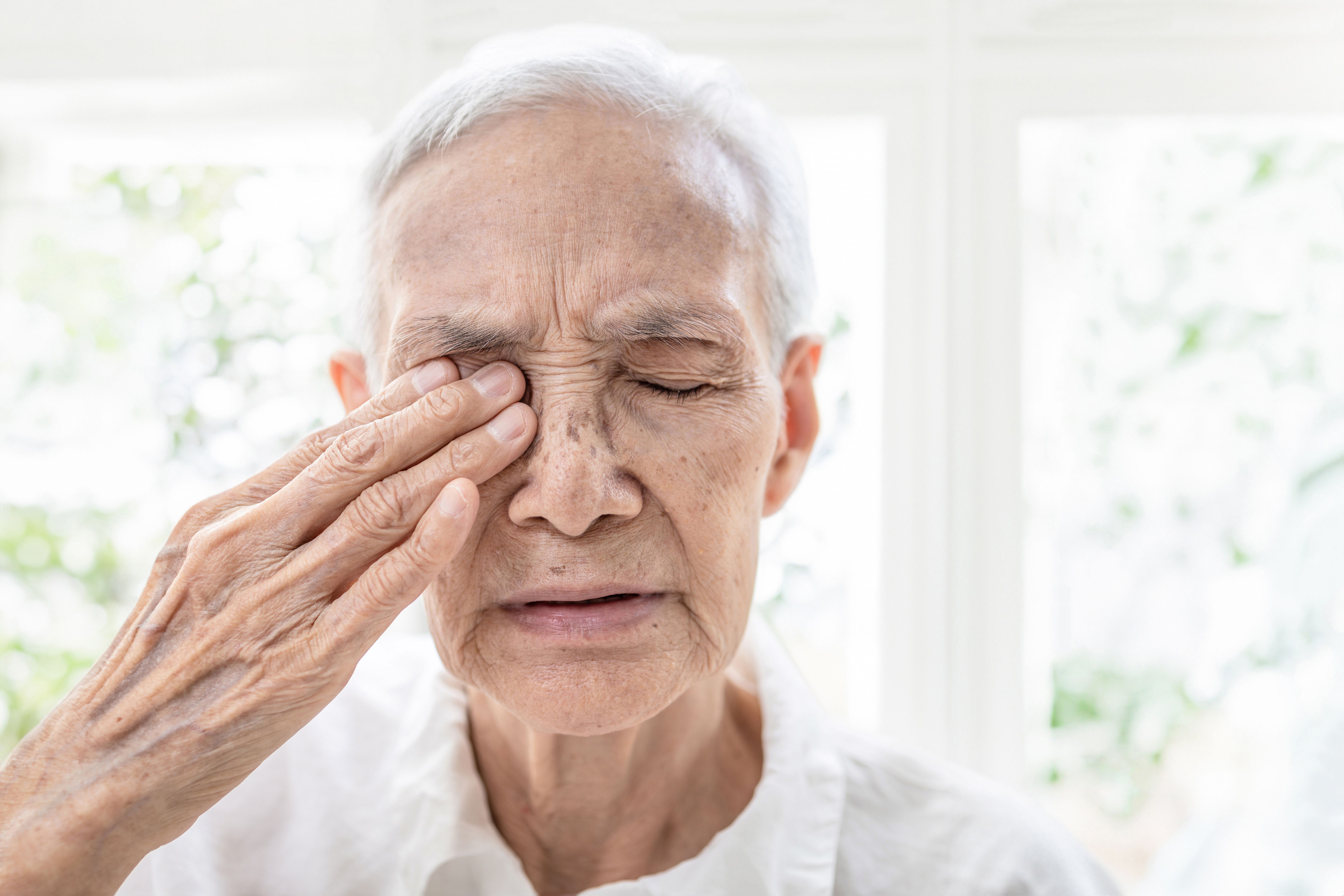 Man with eye trouble | Image credit: Satjawat - stock.adobe.com