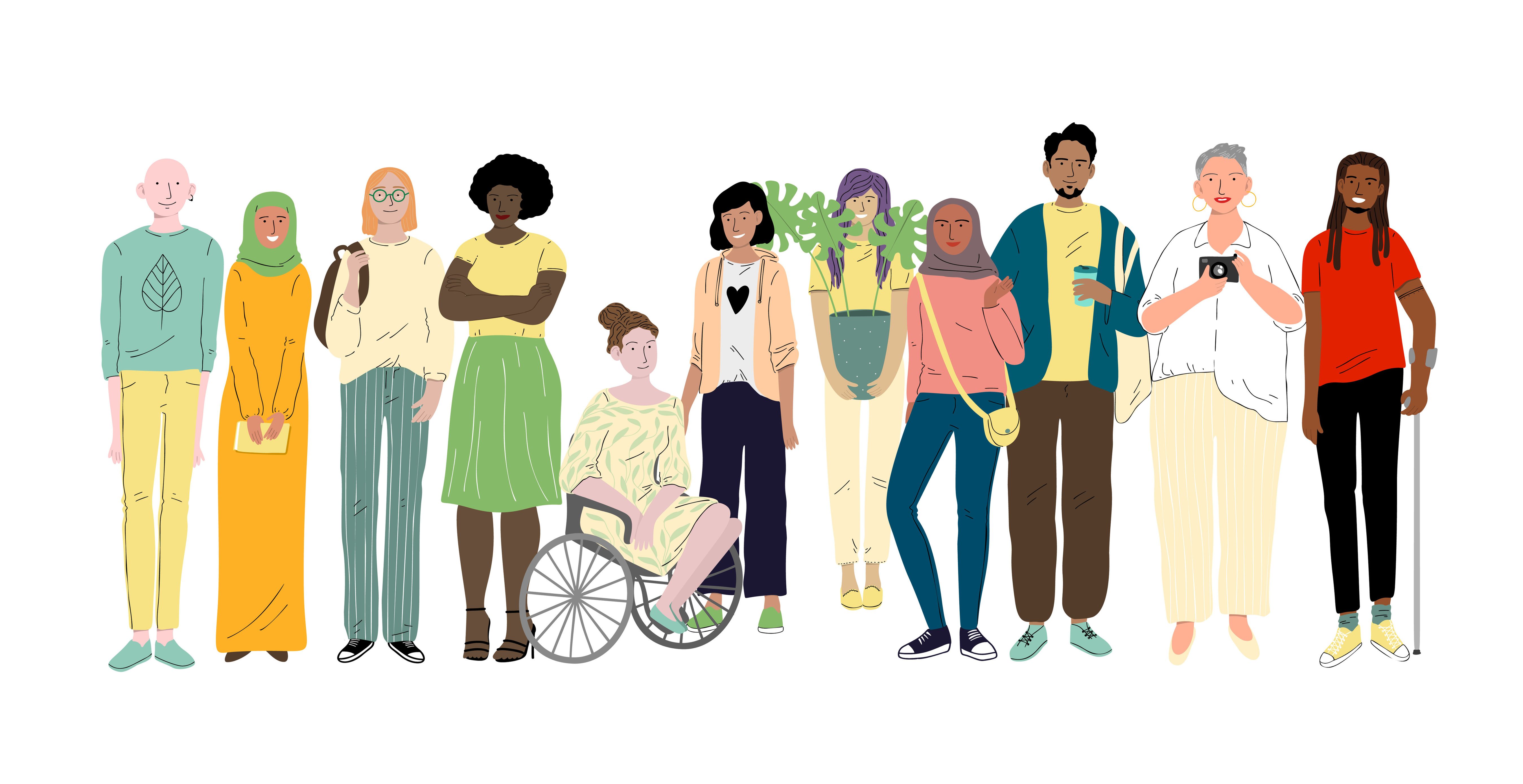 Social Diversity, Representation Concept | image credit: undrey - stock.adobe.com