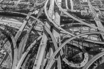 Image of many criss-crossing roads