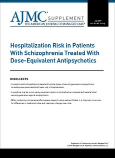 Hospitalization Risk in Patients with Schizophrenia Treated with Dose-equivalent Antipsychotics