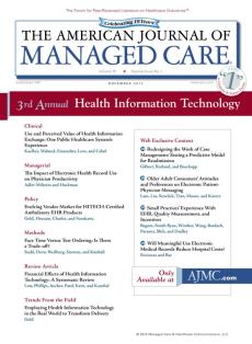 Special Issue: Health Information Technology - Guest Editor: Farzad Mostashari, MD, ScM
