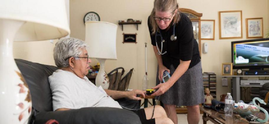 New Medicare data suggest hospital-at-home care may match or outperform inpatient care on key short-term outcomes. | Image credit: American Hospital Association