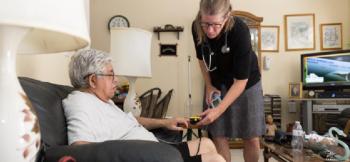 Hospital at home patient | Image credit: American Hospital Association