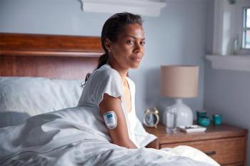 woman with Neulasta Onpro injector on her arm