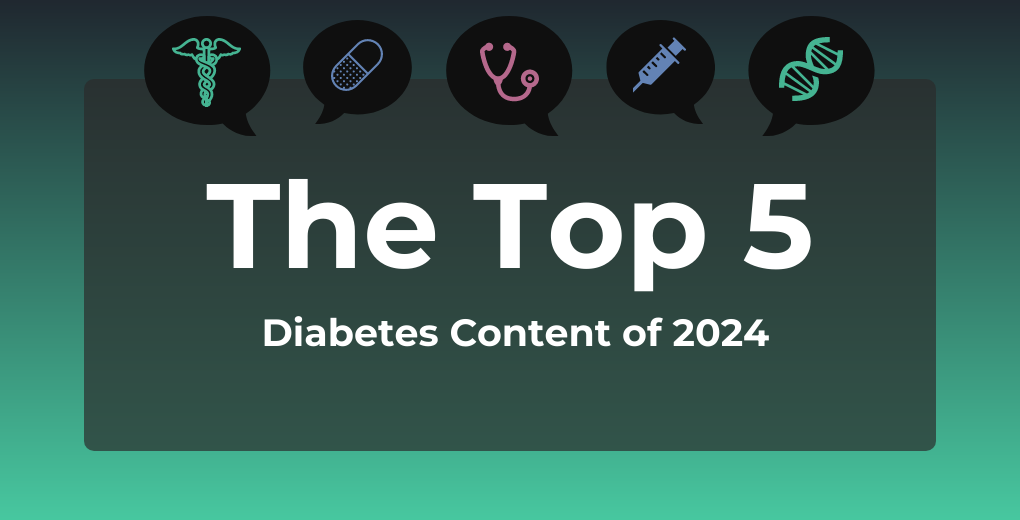 Top 5 Most Viewed Diabetes Content in 2024