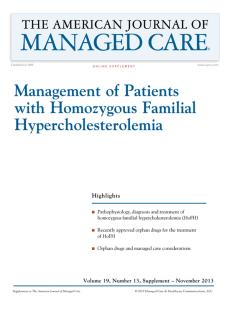 Management of Patients with Homozygous Familial Hypercholesterolemia