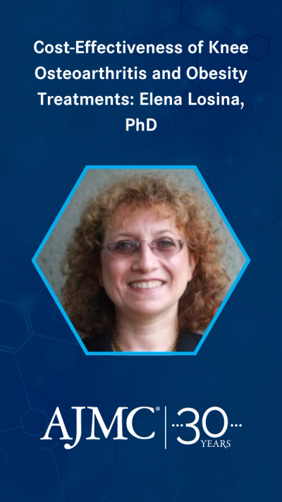 Cost-Effectiveness of Knee Osteoarthritis and Obesity Treatments; Elena Losina, PhD