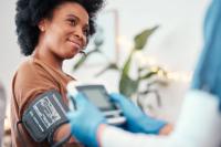 Black woman, healthcare and blood pressure machine | Image credit: T Mdlungu/peopleimages.com - stock.adobe.com