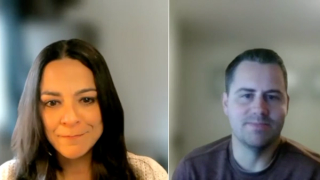 Screenshot of Michelle Booth, PharmD, and Andy Killpack, PharmD, side by side