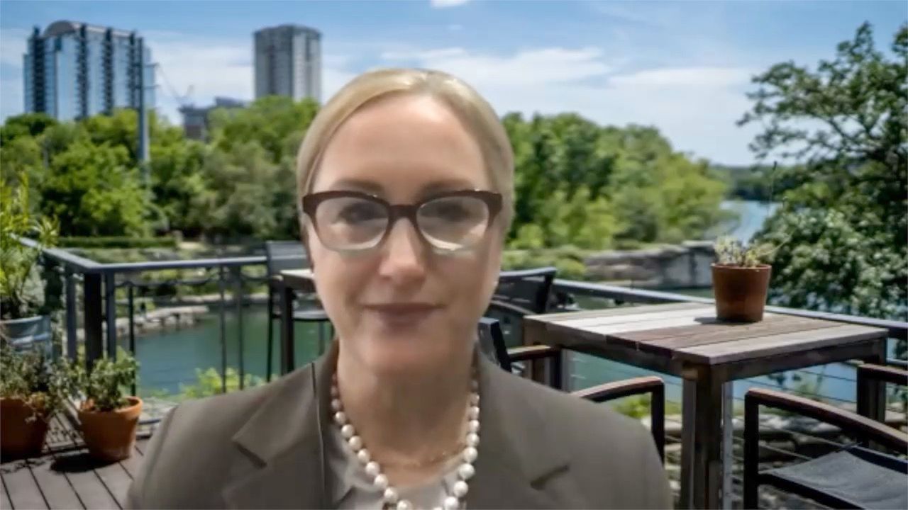 Screenshot of Debra Patt, MD, PhD, MBA, Texas Oncology