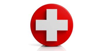 Image of a red medical cross