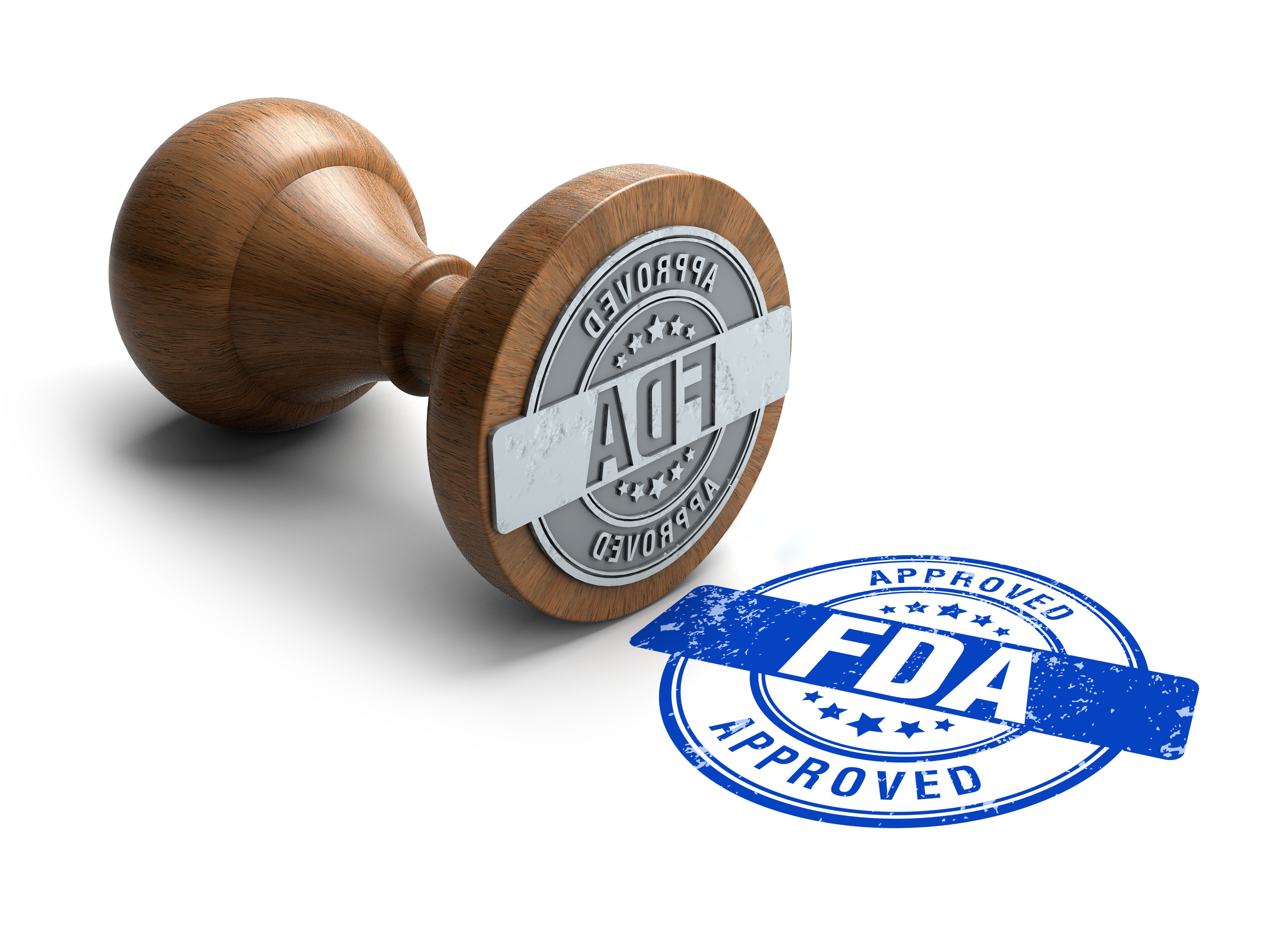 FDA approval stamp. | Image Credit:  Surendra - stock.adobe.com