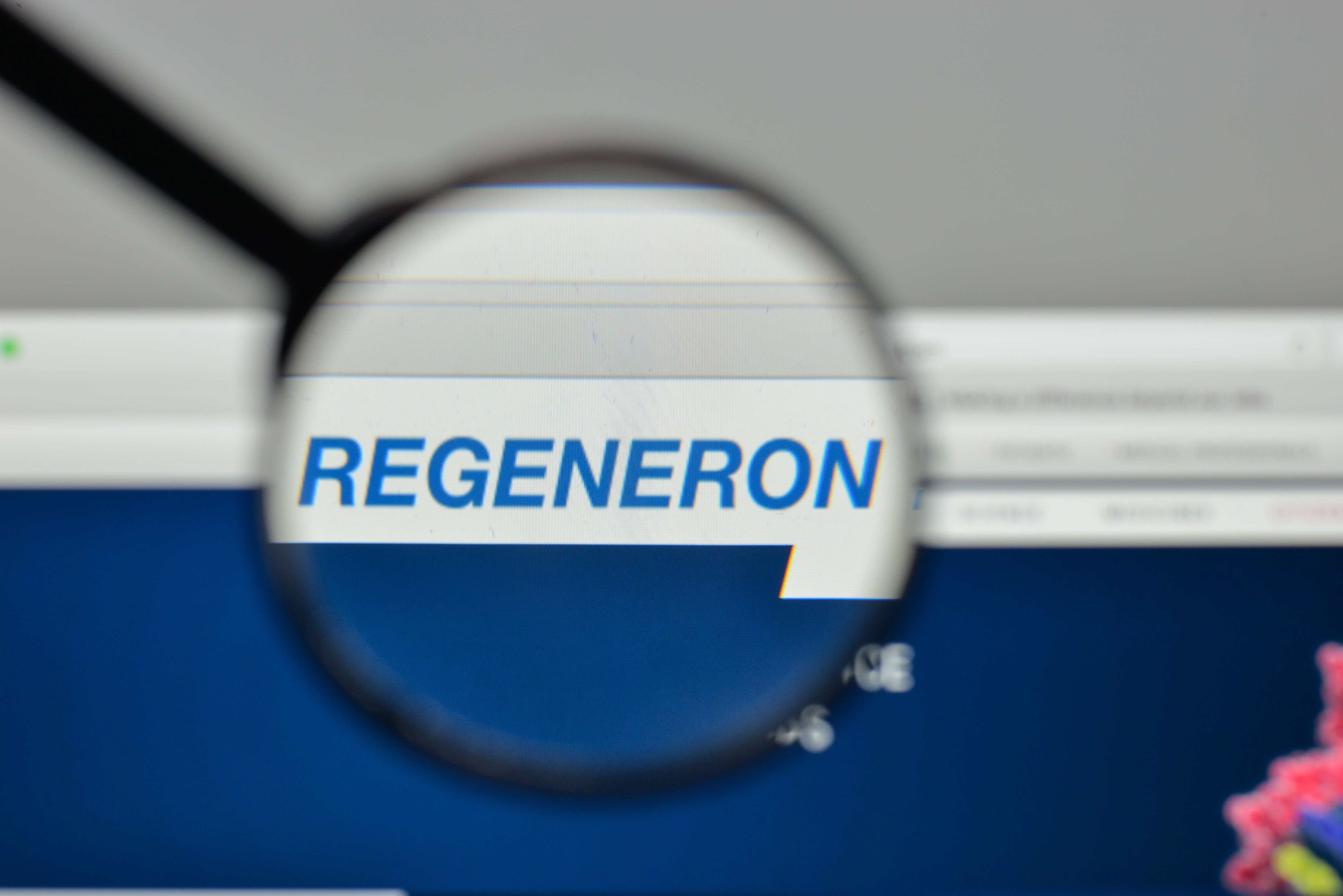 Regeneron logo | Image credit: Casimiro – stock.adobe.com