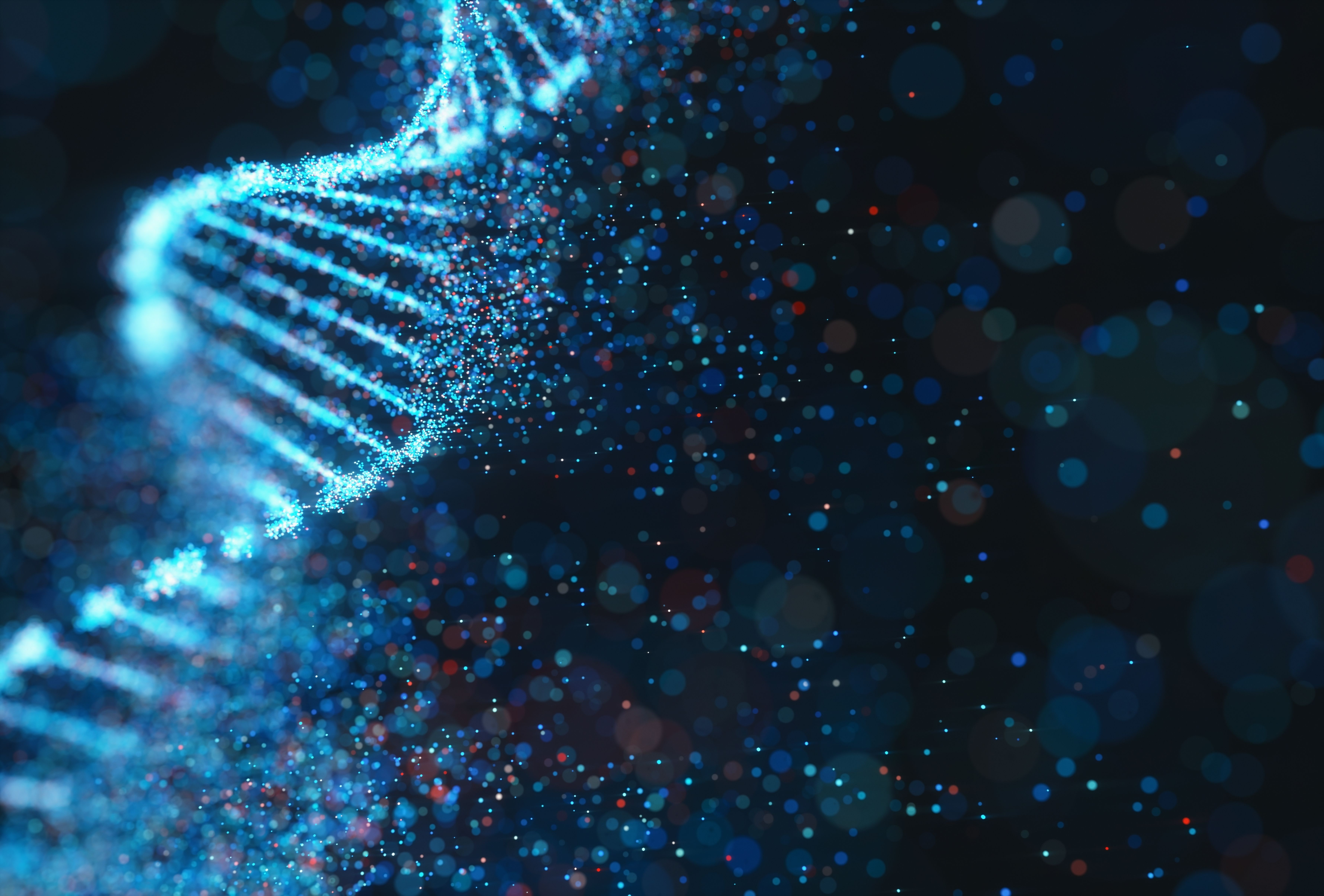 Colored Genetic Code DNA Molecule Structure | Image credit: ktsdesign - stock.adobe.com