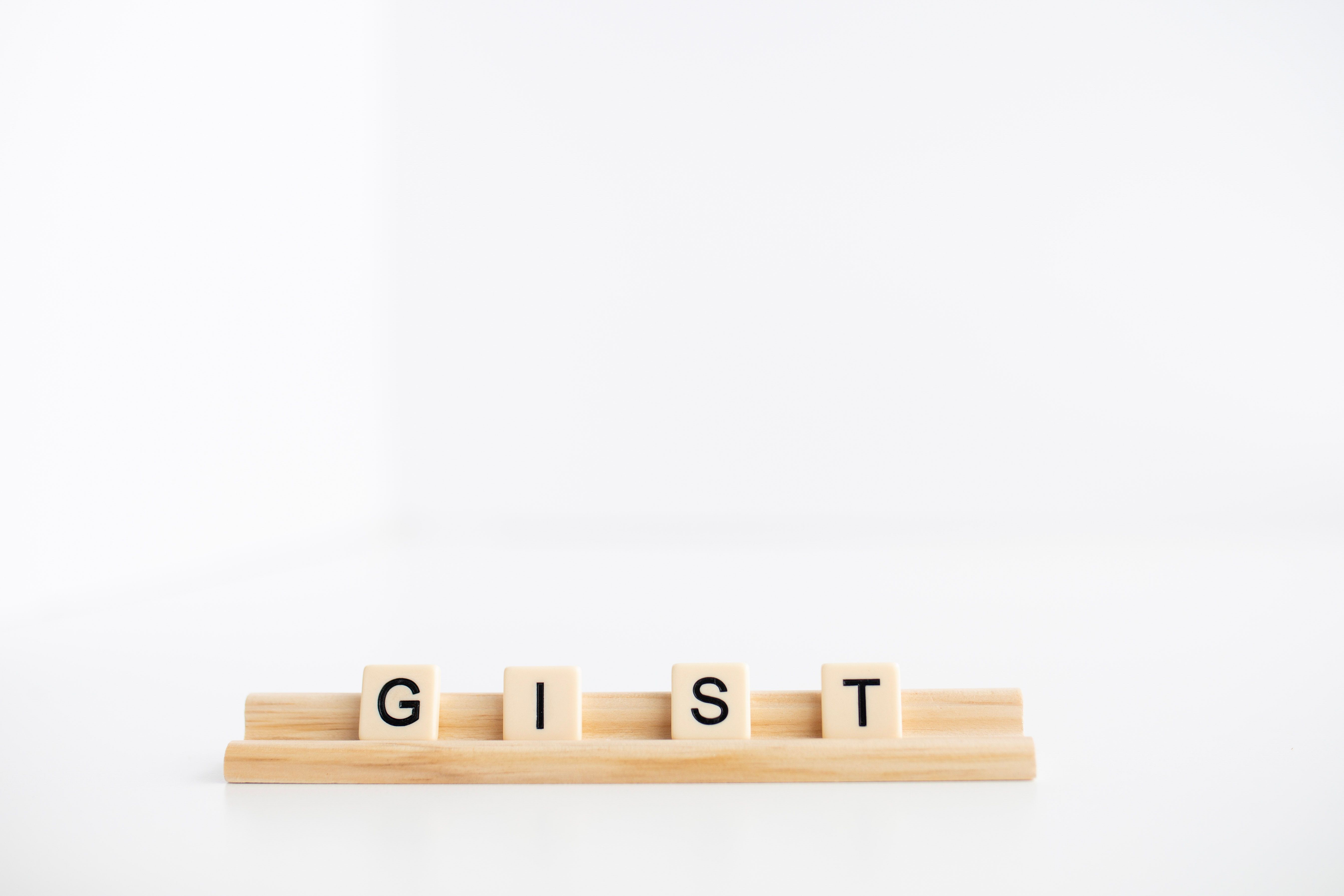 Scrabble GIST | Image Credit: Gemütlichkeit-stock.adobe.com