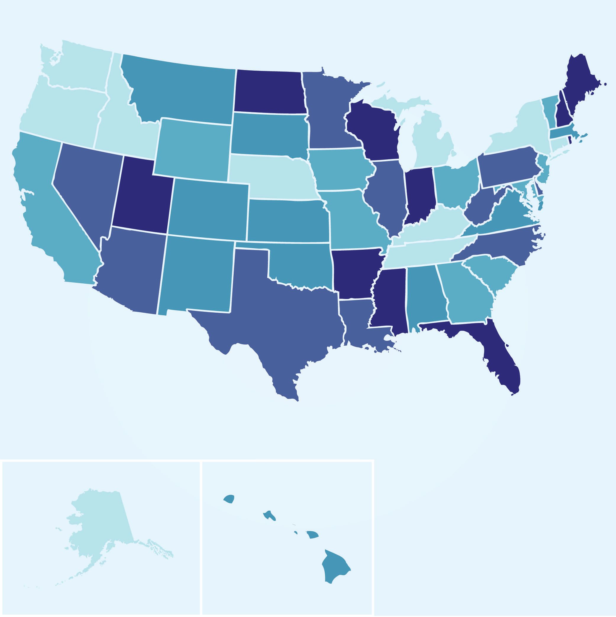 US map