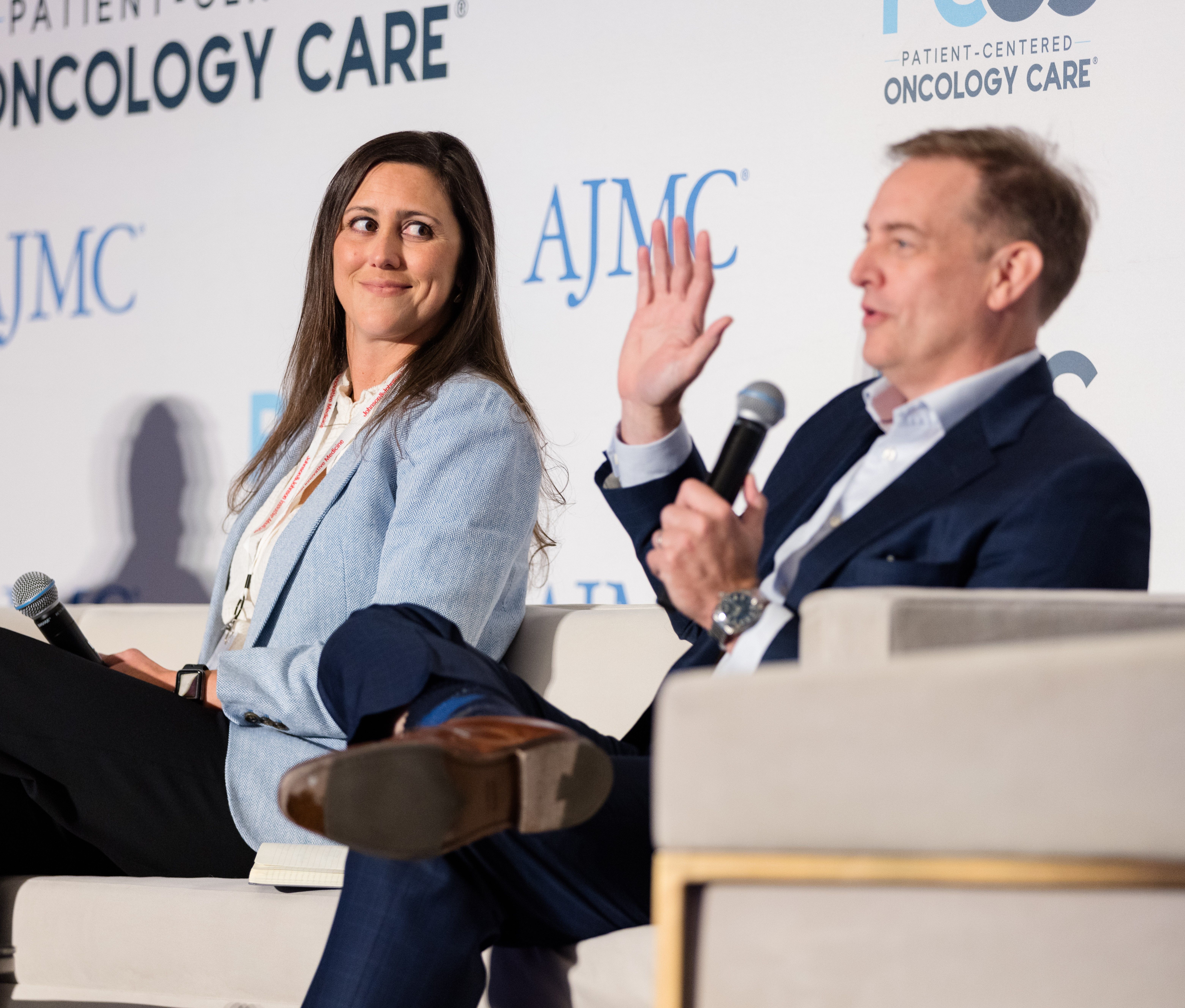 Emily Touloukian, DO, and Davey B. Daniel, MD | Image credit: Greg Smit for AJMC