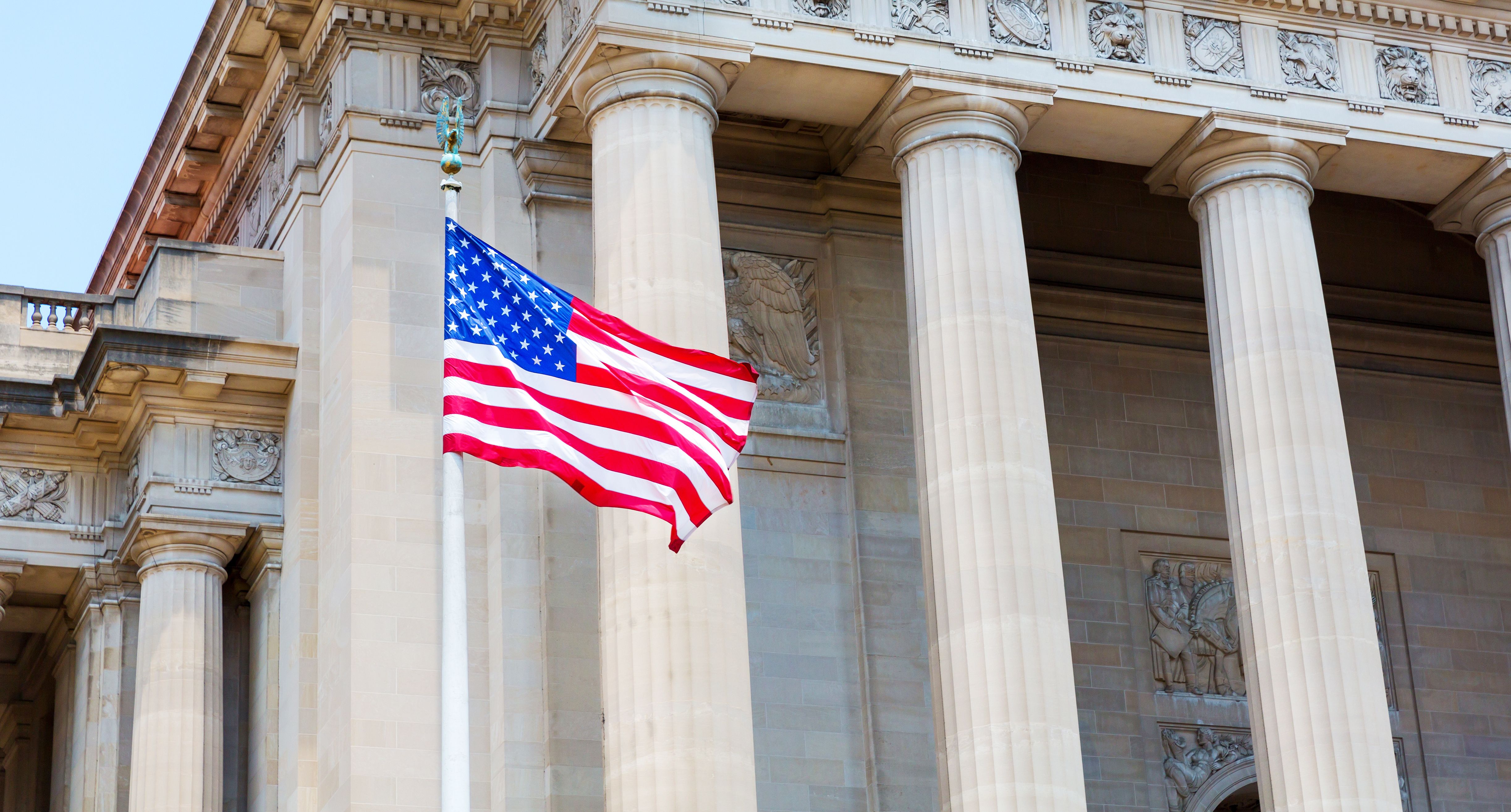 Washington DC Monuments with USA | Image Credit: Nomad_Soul - stock.adobe.com
