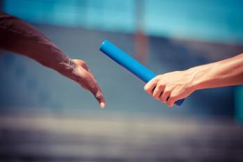 Passing relay baton | Image Credit: © william87