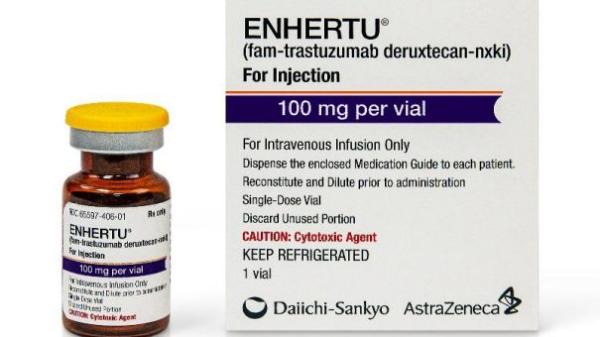 Enhertu packaging | Image credit: AstraZeneca