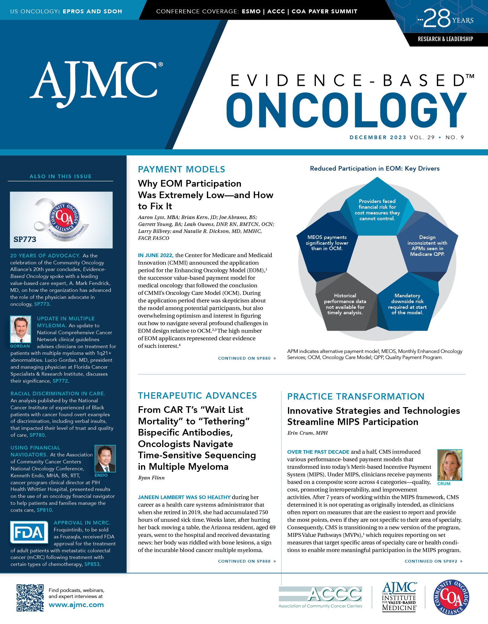 How Oncology and Primary Care Convene to Deliver Value Based Medicine